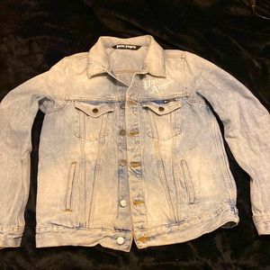 COPY - Palm angels sacred heart denim jean jacket